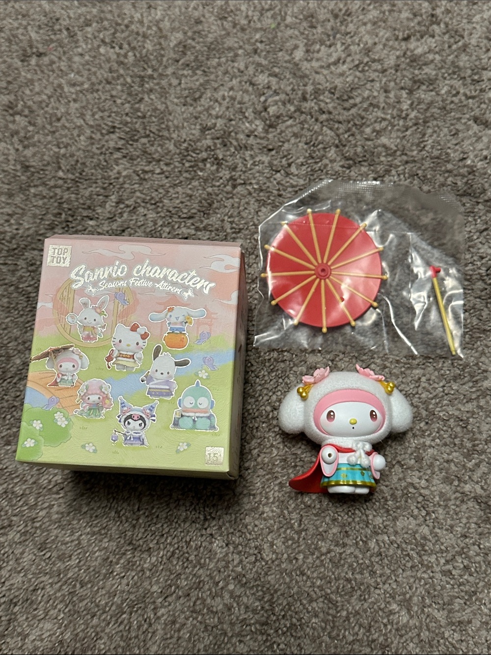Sanrio Seasons Festive Attire Figure - My Melody Spring Snow